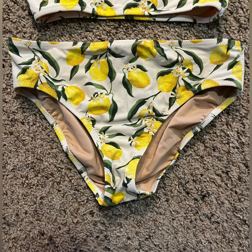 J. Crew Kids Bikini with Lemon Print - Picture 3 of 6